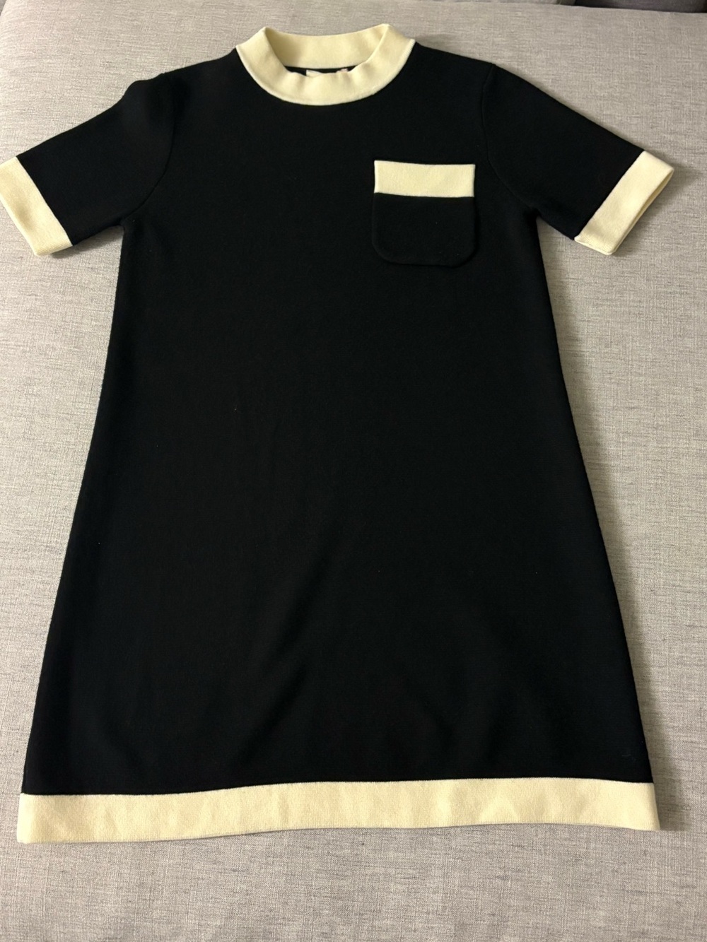 NWOT Tuckernuck Wool Blend Midi Black & White Dress